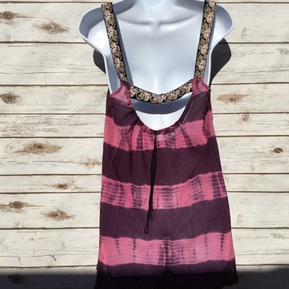 Free People Festival Top Firecracker Garden Print - Picture 4 of 8